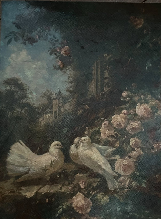 Doves and Roses Print